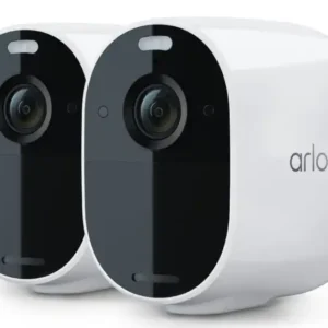 Bezprzewodowa kamera monitoringu Arlo Essential Spotlight — zestaw 2 kamer