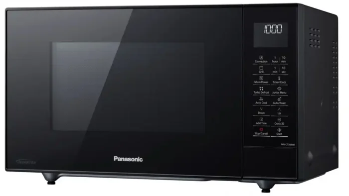 Kuchenka mikrofalowa Panasonic 27L – czarna - obrazek 3