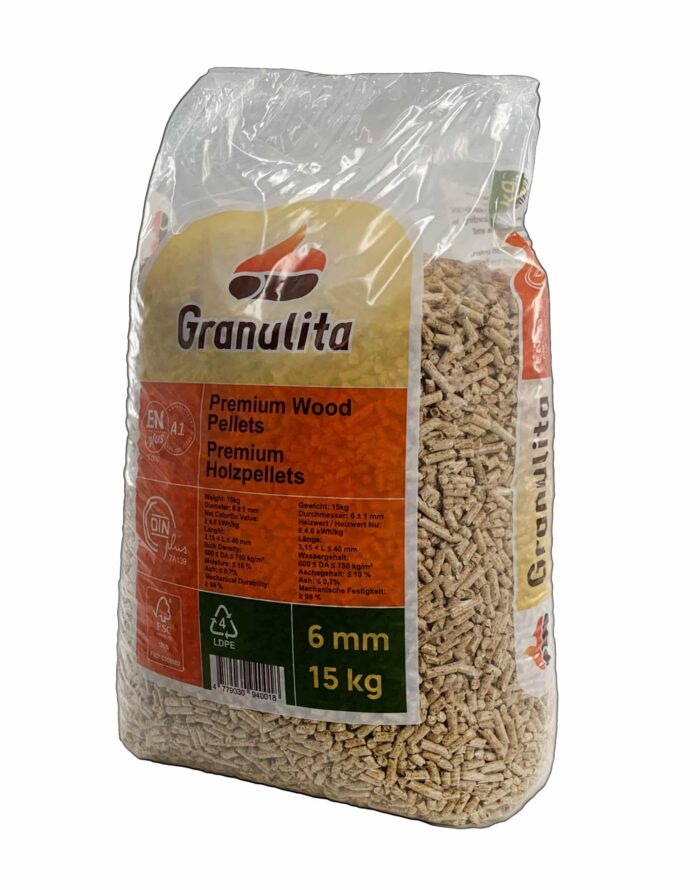 Pellet drzewny Granulita 70 worków po 15 kg