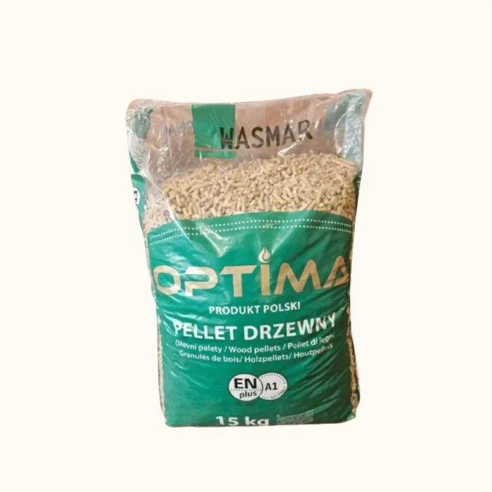 Pellet drzewny Wasmar 6mm 65 worków po 15kg