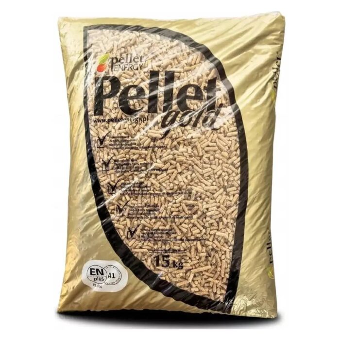 Pellet drzewny Gold A1 6mm 65 worków po 15kg