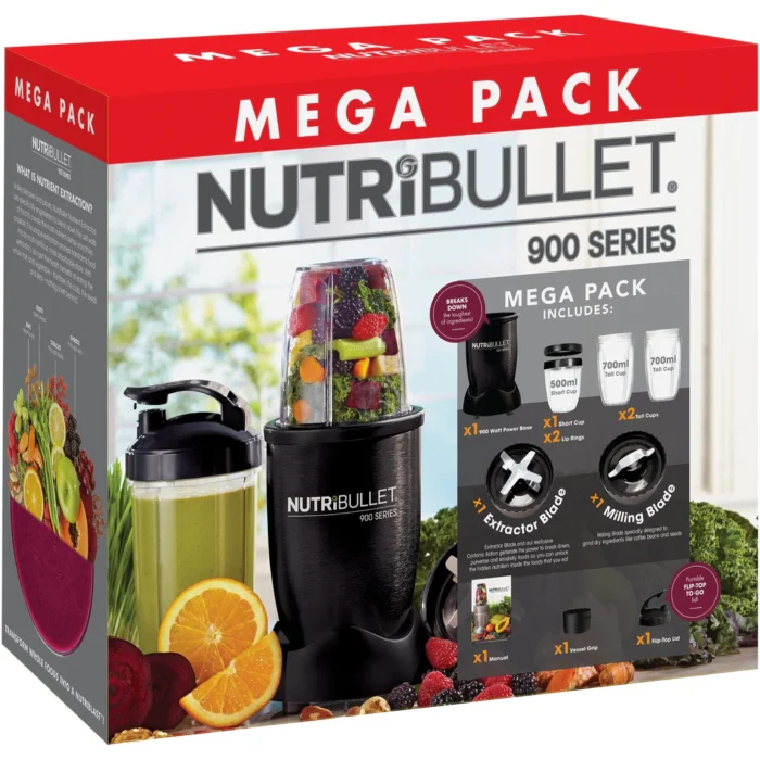 Blender NutriBullet o mocy 900 W Mega Pack
